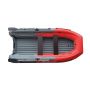 Лодка Reef Triton (Риф Тритон) 425 S-Max с интегрированным фальшбортом (серый/красный)