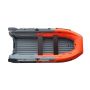 Лодка Reef Triton (Риф Тритон) 370 S-Max с интегрированным фальшбортом (тёмно-серый/оранжевый)