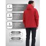 Куртка SoftShell Snowy Land для рыбалки и охоты красный