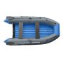 Лодка надувная моторная ПВХ НДНД Reef тритон 340нд (синий/серый)