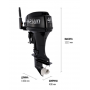 Двухтактный лодочный мотор PARSUN T40BMS